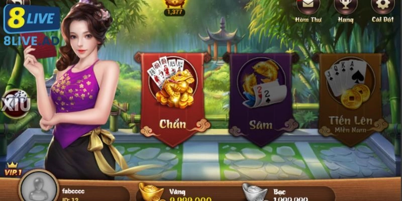 Top Những Game Bài Online Ăn Tiền Thật 8Live Cực Hot