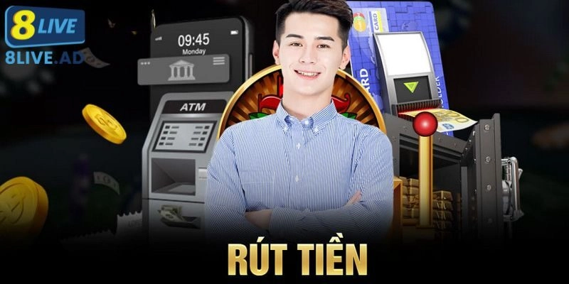 Kiểm tra thông tin trước khi thực hiện rút tiền 8Live