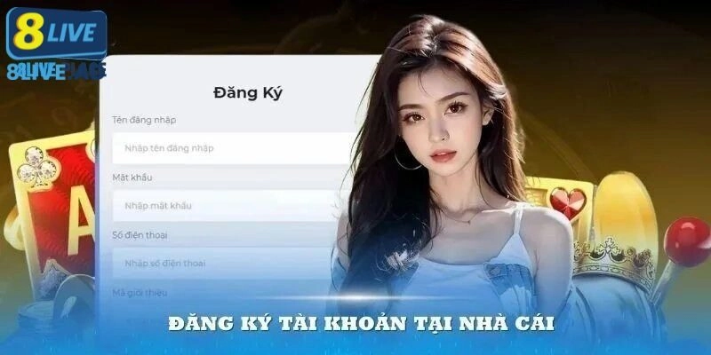 Thoải mái trải nghiệm cá cược tại 8Live với 3 bước